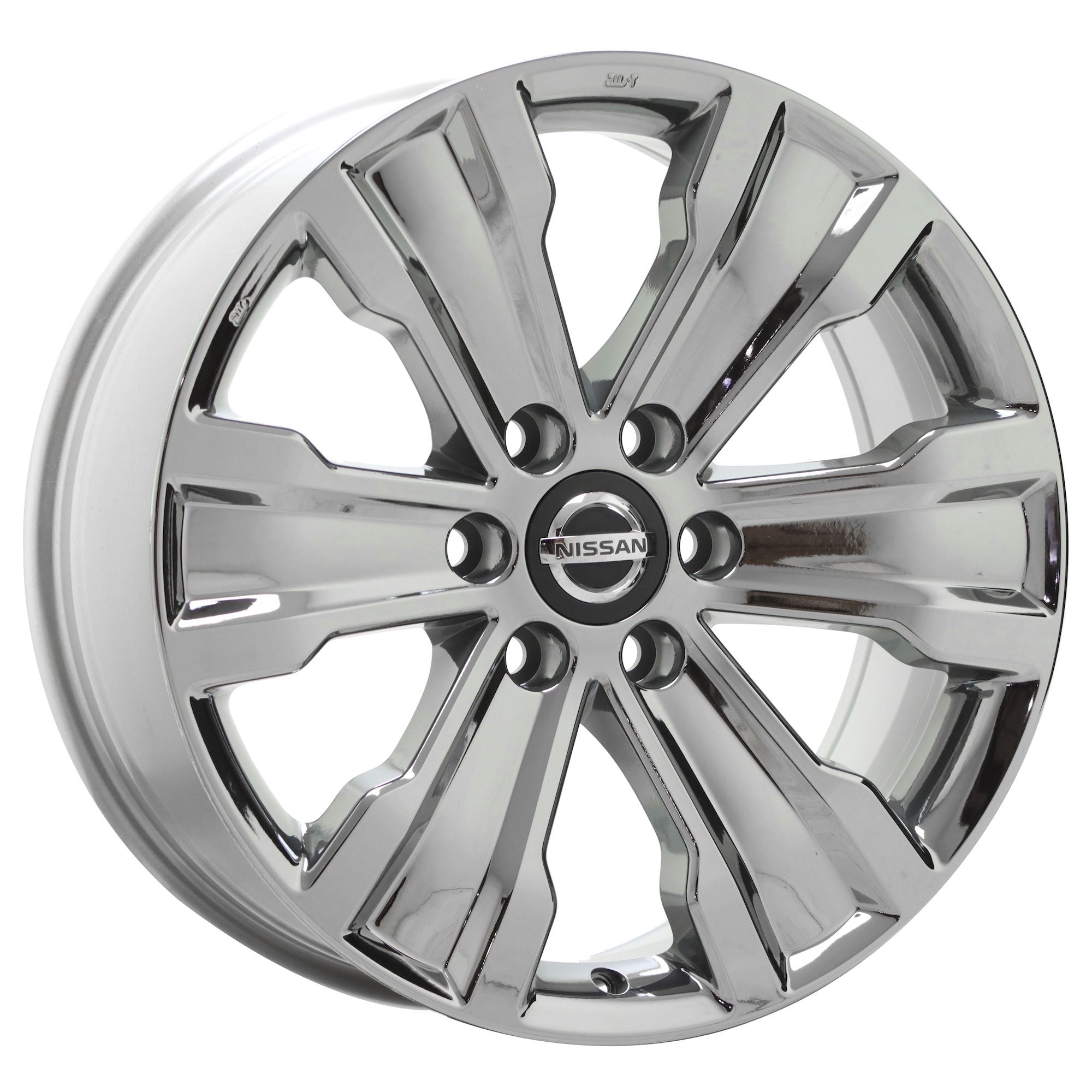 20" Nissan Titan Smoked Dark Chrome Wheel Rim Factory OEM 62753 62705 x1